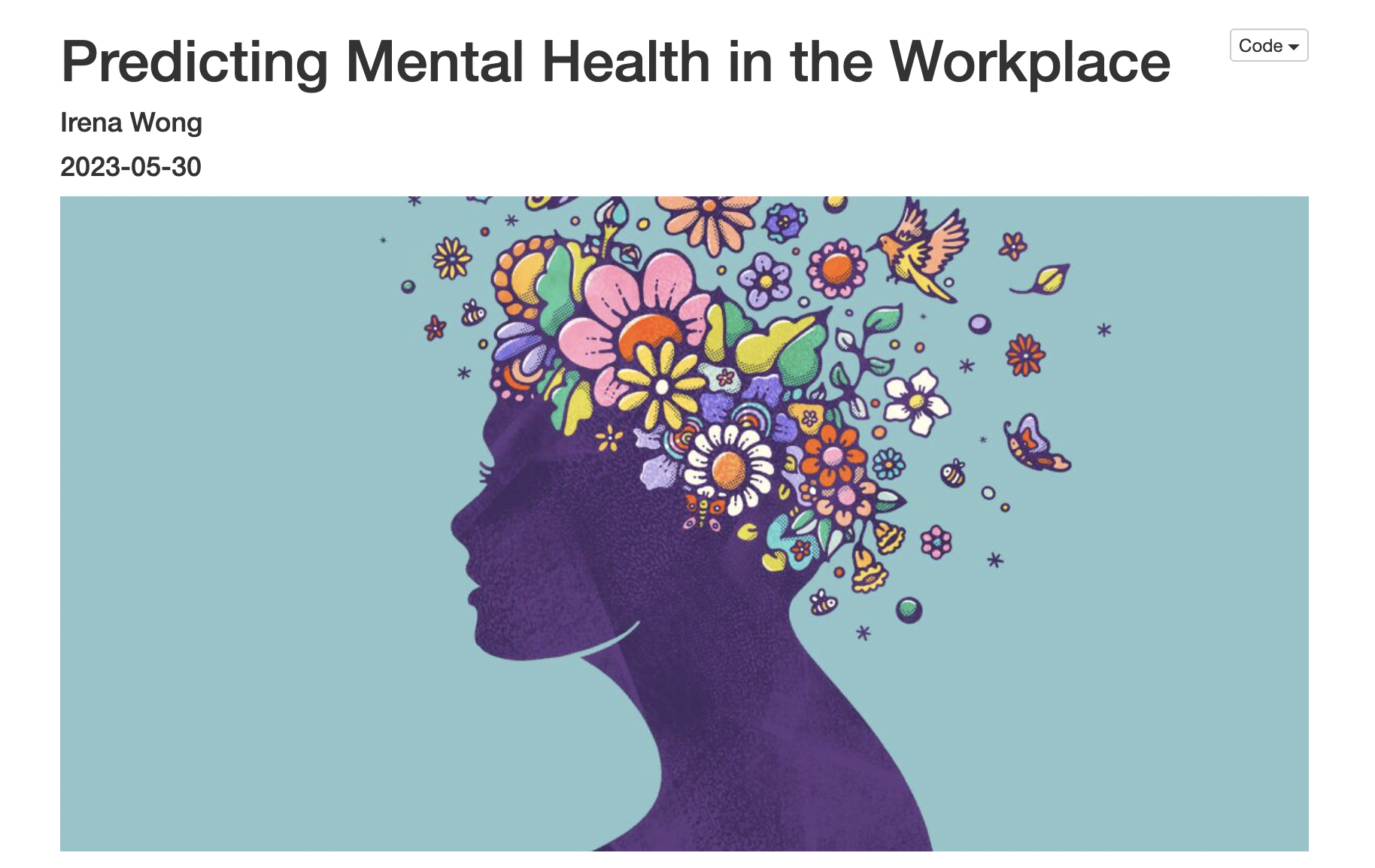 Mental Health in the Workplace Project